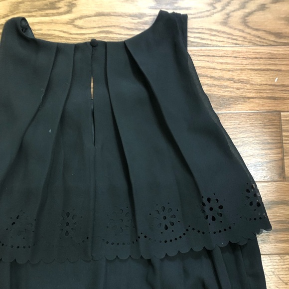 Jessica Simpson Black Ruffle Back Dress - Picture 2 of 6